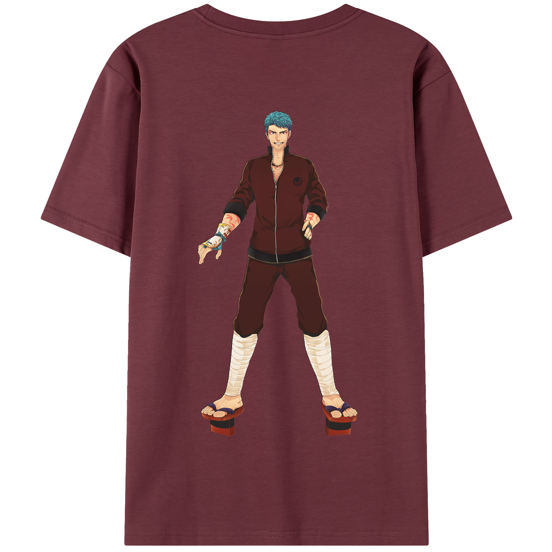 （画像用） 刀剣乱舞 Touken Ranbu 綿100％半袖Tシャツ（背面プリント）